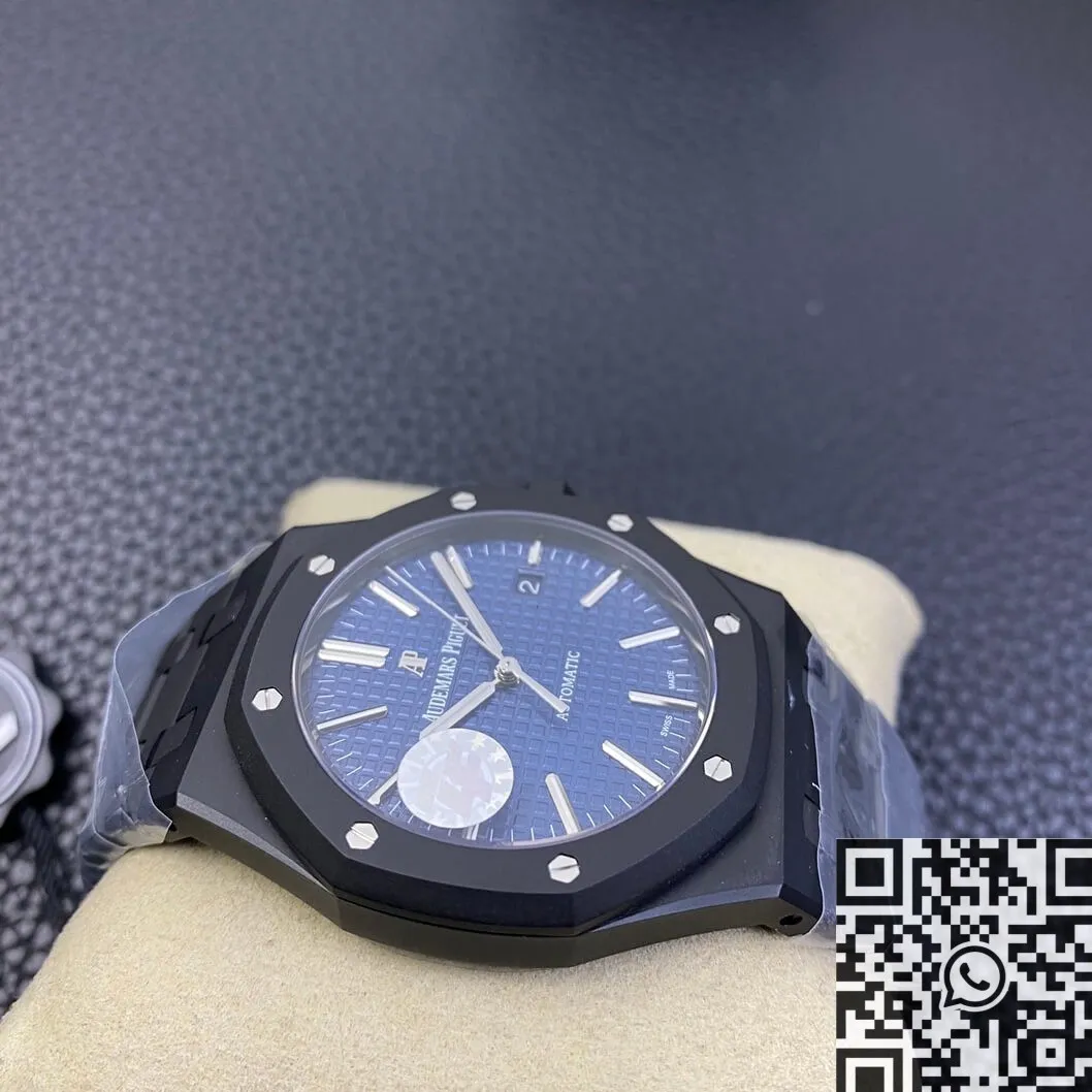SmartChoice Audemars Piguet Royal Oak 15400 DLC Version Blue Dial Watch ZF Factory 2182