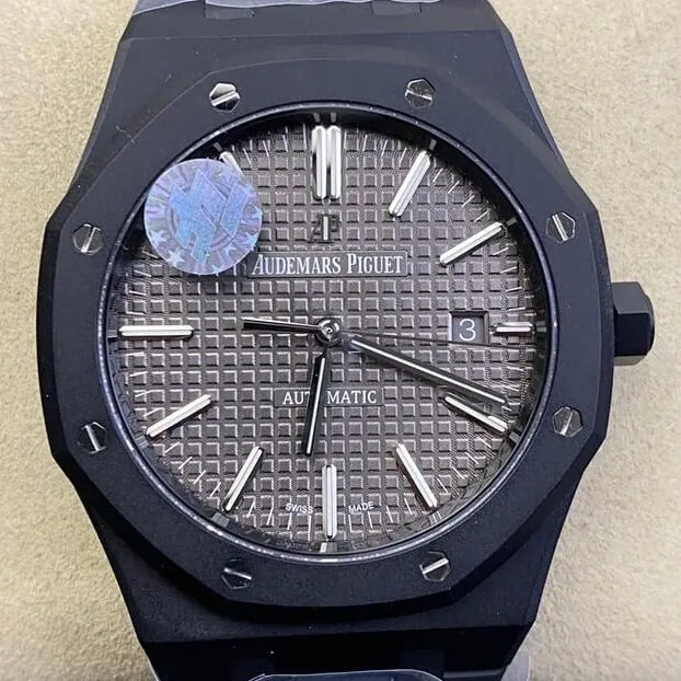 Audemars Piguet Royal Oak 15400 DLC Version Grey Dial Watch ZF Factory Trendsetting 2187