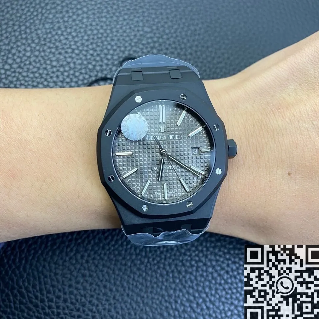 Audemars Piguet Royal Oak 15400 DLC Version Grey Dial Watch ZF Factory Trendsetting 2187
