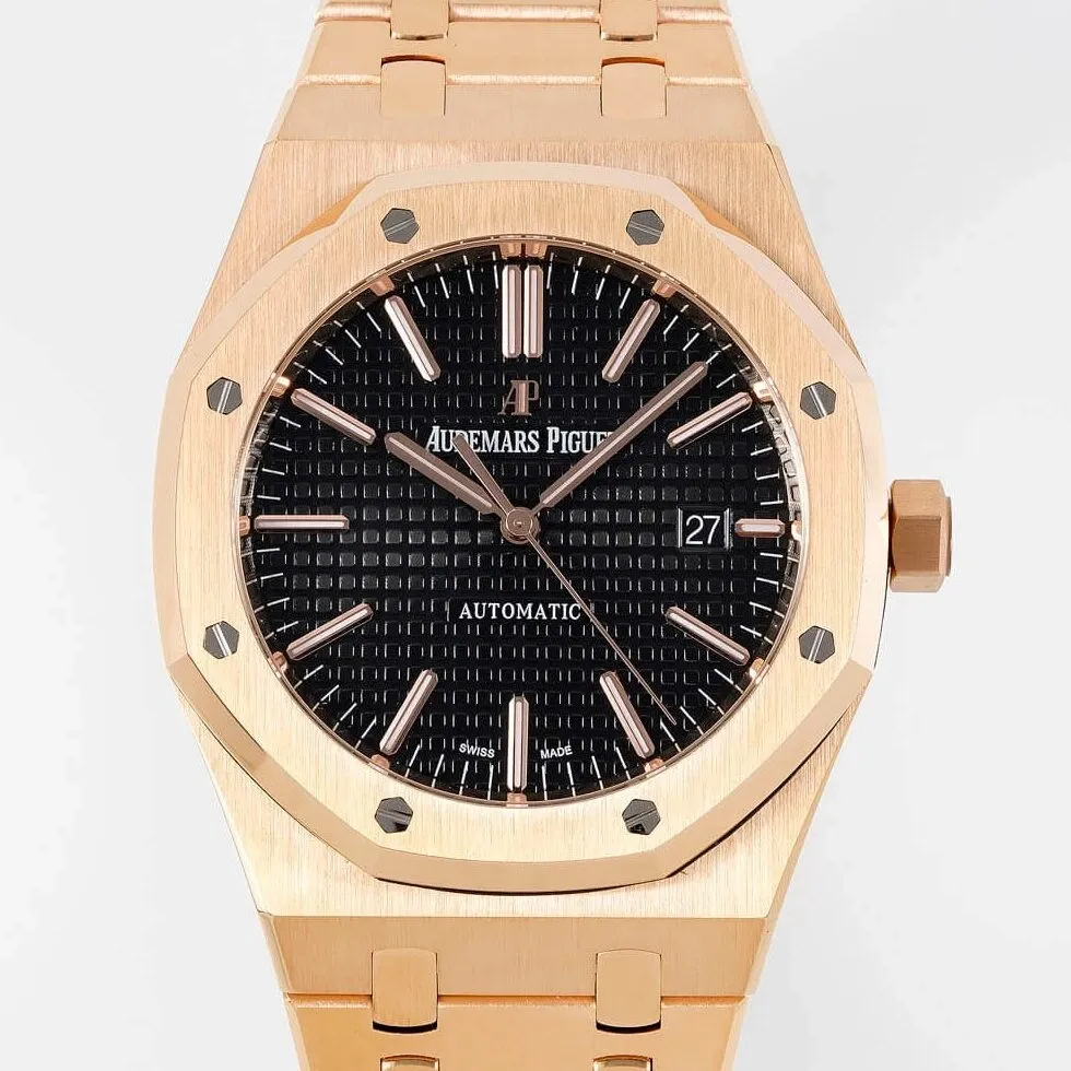 QuickDry Audemars Piguet Royal Oak 15400OR.OO.1220OR.01 Rose Gold Watch APS Factory 1977