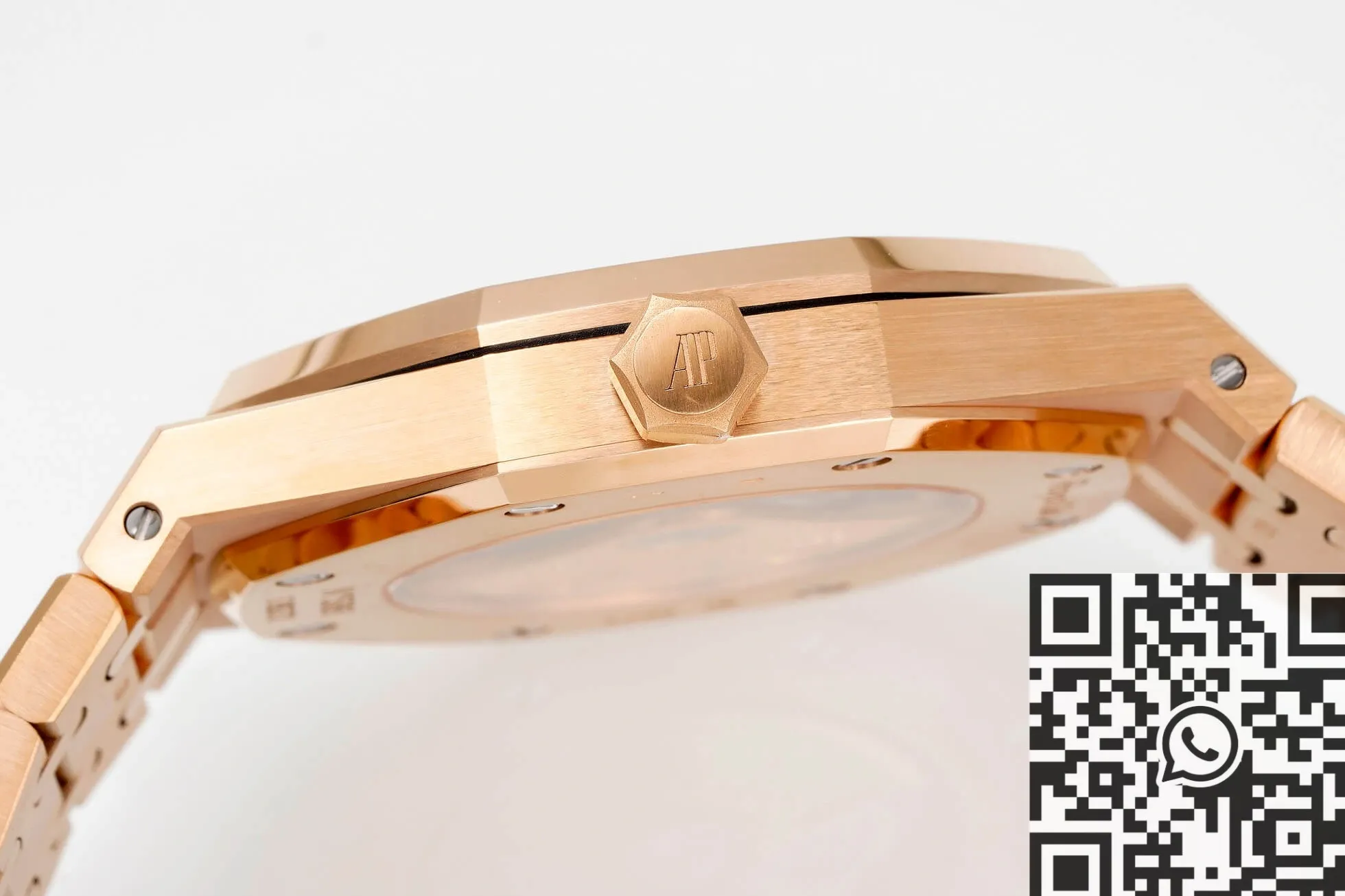 QuickDry Audemars Piguet Royal Oak 15400OR.OO.1220OR.01 Rose Gold Watch APS Factory 1977