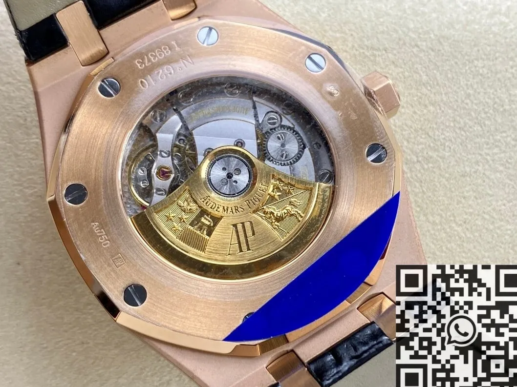 Stylish Audemars Piguet Royal Oak 15400OR.OO.D002CR.01 Rose Gold Watch APS Factory 1985