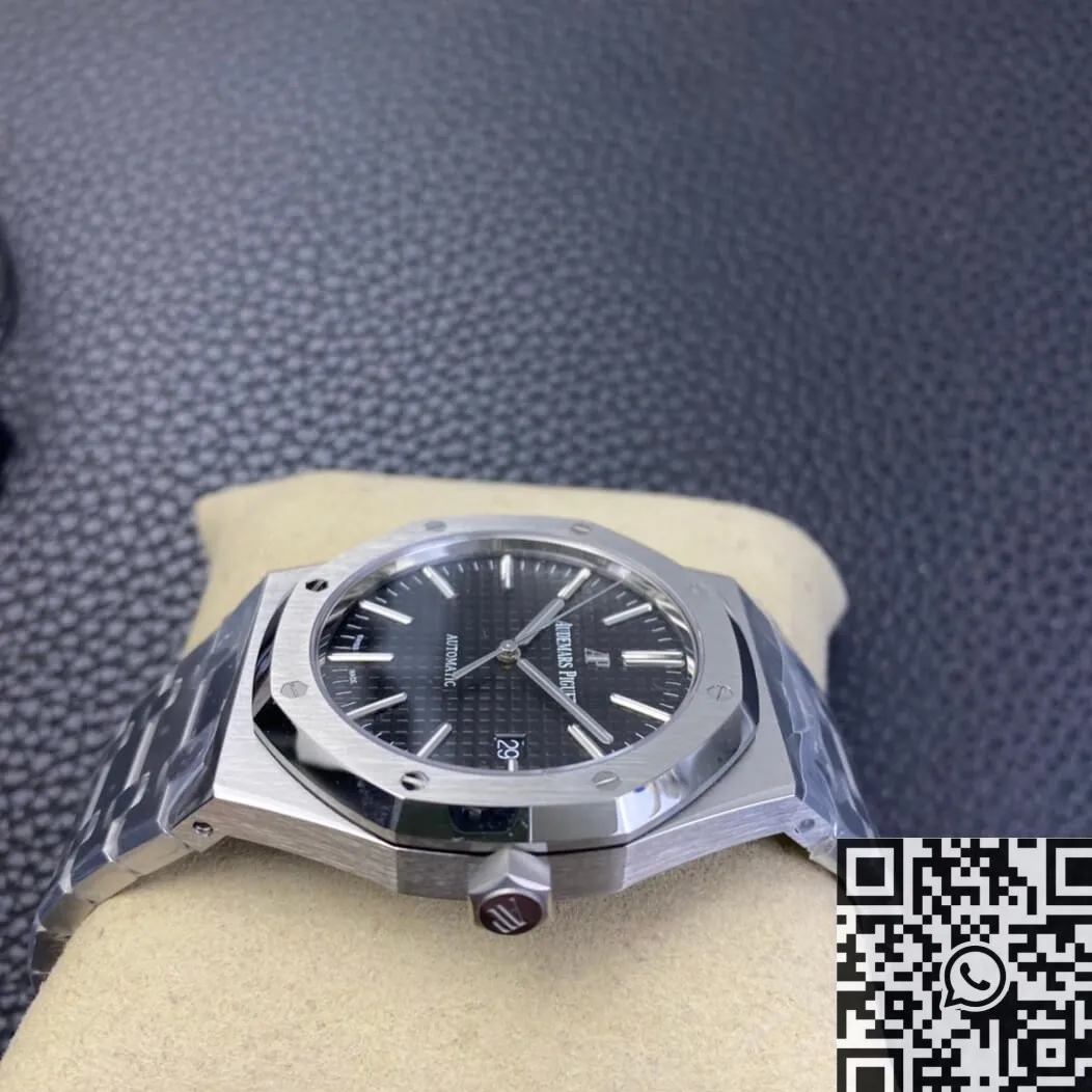 Colorful Audemars Piguet Royal Oak 15400ST.OO.1220ST.01 Black Dial Watch ZF Factory 2172
