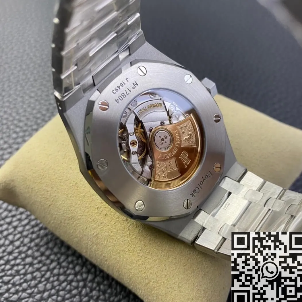 Audemars Piguet Royal Oak 15400ST.OO.1220ST.02 Silver White Dial Watch APS Factory Minimalist 1990