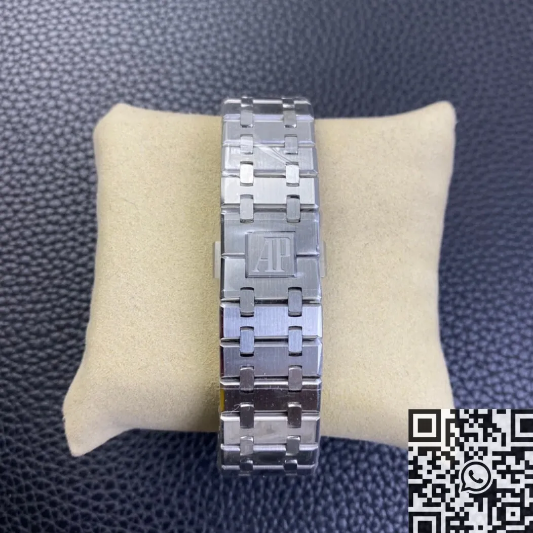 Audemars Piguet Royal Oak 15400ST.OO.1220ST.02 Silver White Dial Watch APS Factory Minimalist 1990