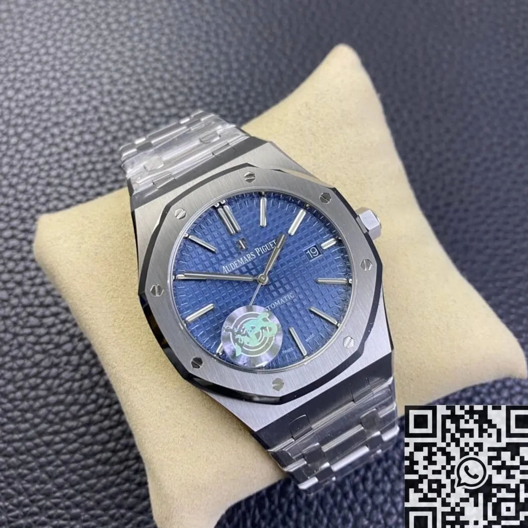 Audemars Piguet Royal Oak 15400ST.OO.1220ST.03 Blue Dial Watch APS Factory SunProtective 1982