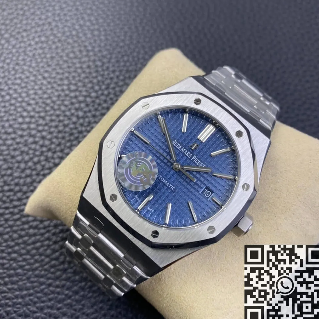 Audemars Piguet Royal Oak 15400ST.OO.1220ST.03 Blue Dial Watch APS Factory SunProtective 1982