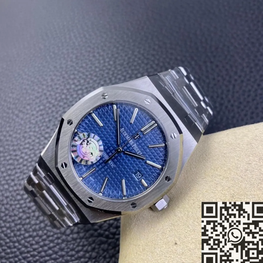 Audemars Piguet Royal Oak 15400ST.OO.1220ST.03 Blue Dial Watch APS Factory SunProtective 1982