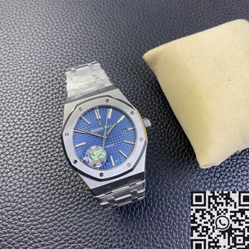 Audemars Piguet Royal Oak 15400ST.OO.1220ST.03 Blue Dial Watch APS Factory SunProtective 1982