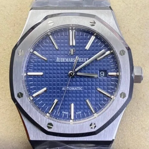 Audemars Piguet Royal Oak 15400ST.OO.1220ST.03 Blue Dial Watch ZF Factory Premium 2184