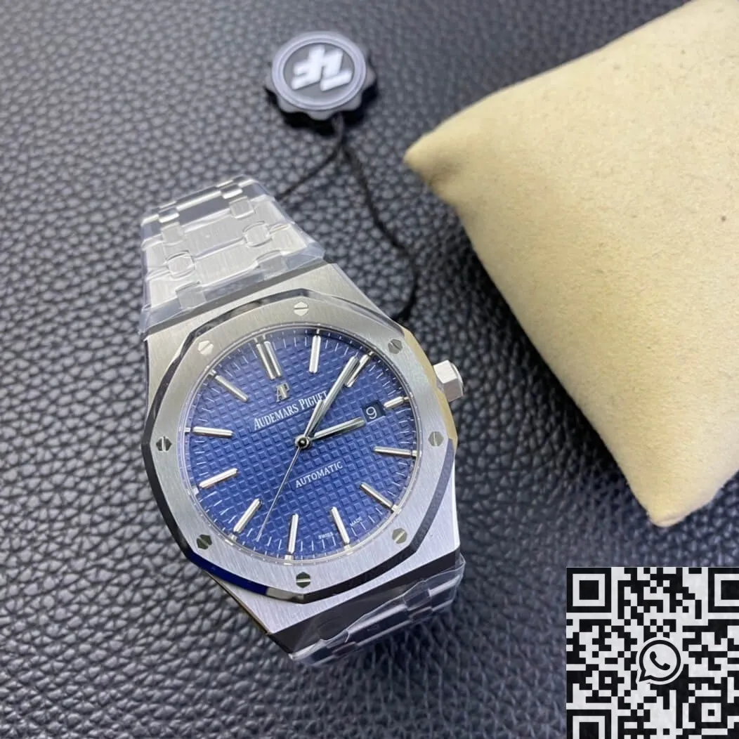 Audemars Piguet Royal Oak 15400ST.OO.1220ST.03 Blue Dial Watch ZF Factory Premium 2184