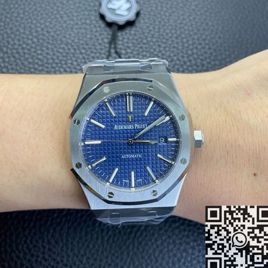 Audemars Piguet Royal Oak 15400ST.OO.1220ST.03 Blue Dial Watch ZF Factory Premium 2184