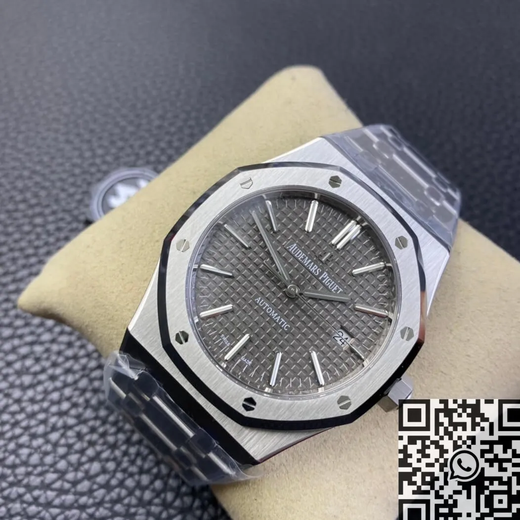 Premium Audemars Piguet Royal Oak 15400ST.OO.1220ST.04 Grey Dial Watch ZF Factory 2175