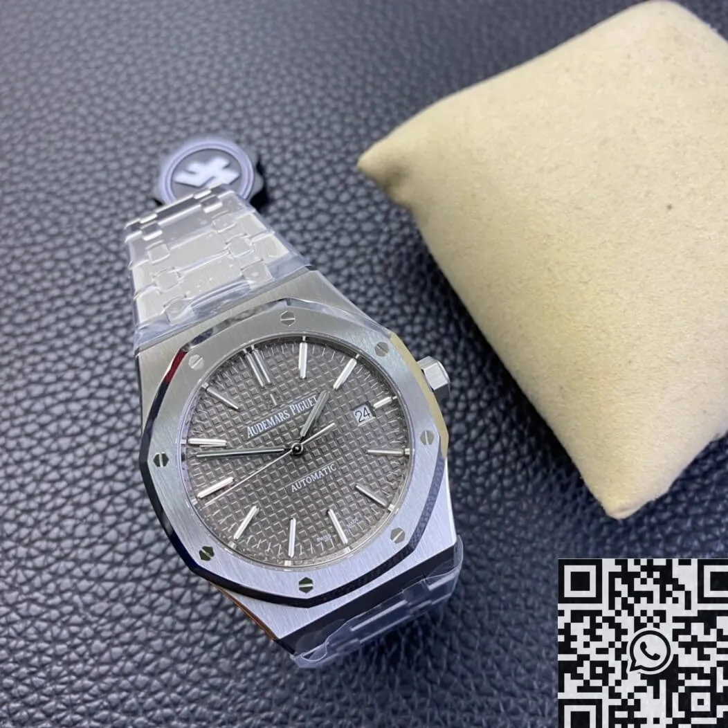 Premium Audemars Piguet Royal Oak 15400ST.OO.1220ST.04 Grey Dial Watch ZF Factory 2175