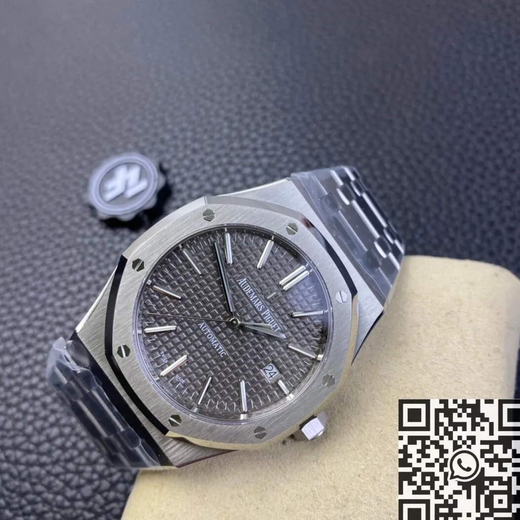 Premium Audemars Piguet Royal Oak 15400ST.OO.1220ST.04 Grey Dial Watch ZF Factory 2175