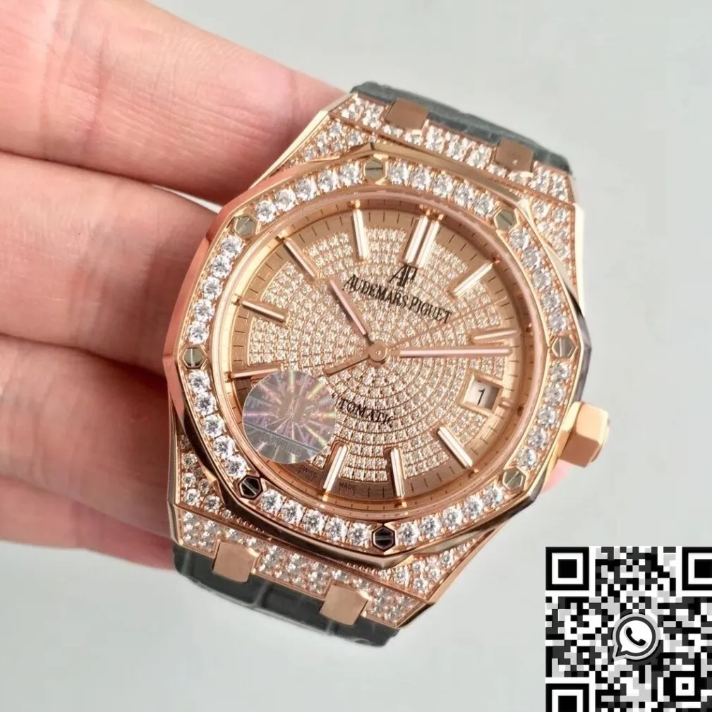 Upgraded Audemars Piguet Royal Oak 15402OR.ZZ.D003CR.01 Size 37mm Watch JF Factory 2839