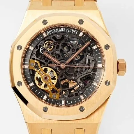 Tailored Audemars Piguet Royal Oak 15407OR.OO.1220OR.01 Gold Watch ZF Factory 2190