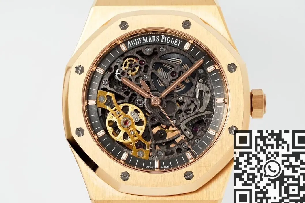 Tailored Audemars Piguet Royal Oak 15407OR.OO.1220OR.01 Gold Watch ZF Factory 2190