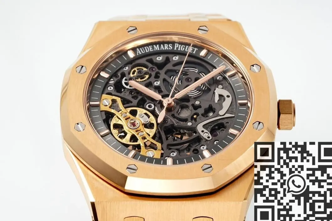 Tailored Audemars Piguet Royal Oak 15407OR.OO.1220OR.01 Gold Watch ZF Factory 2190