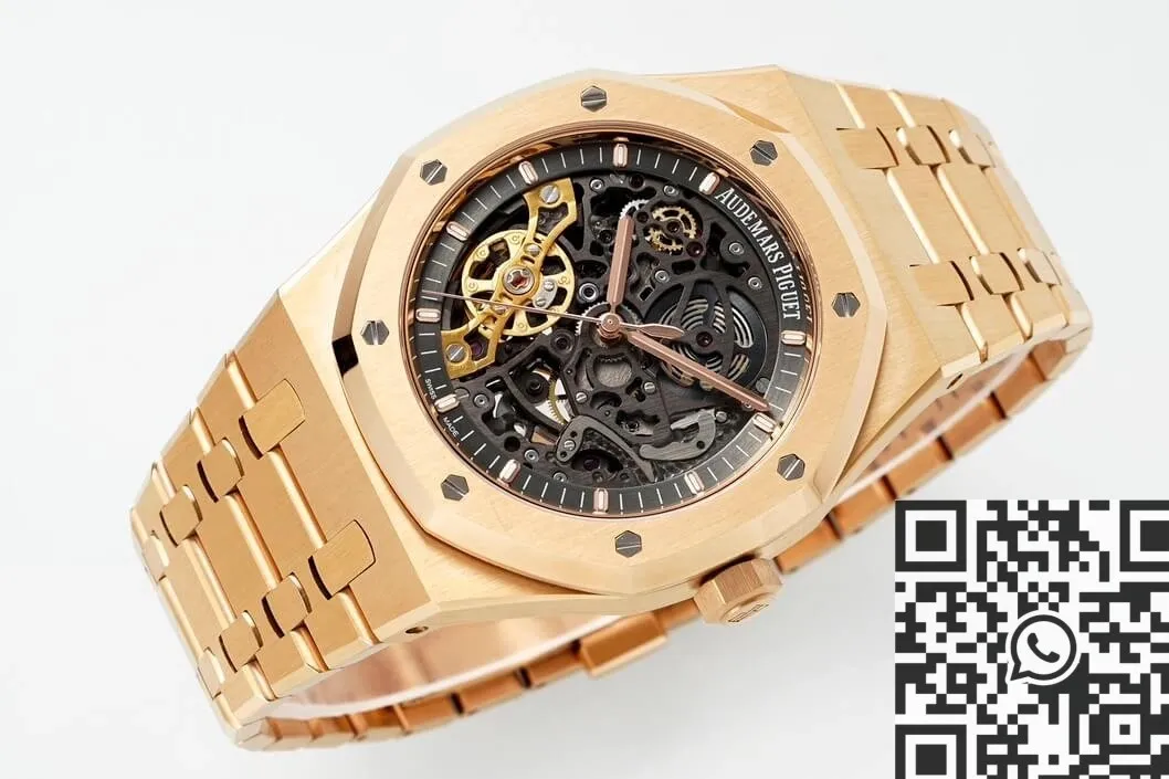 Tailored Audemars Piguet Royal Oak 15407OR.OO.1220OR.01 Gold Watch ZF Factory 2190