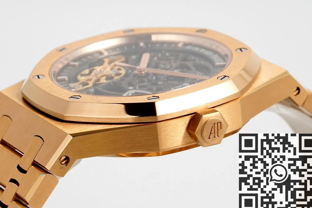 Tailored Audemars Piguet Royal Oak 15407OR.OO.1220OR.01 Gold Watch ZF Factory 2190