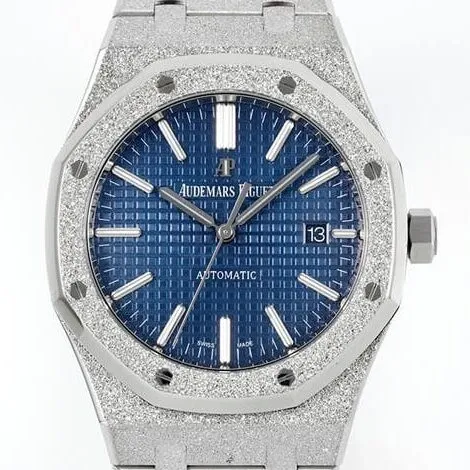 Audemars Piguet Royal Oak 15410BC.GG.1224BC.01 Frost Gold Watch ZF Factory ZipUp 2183