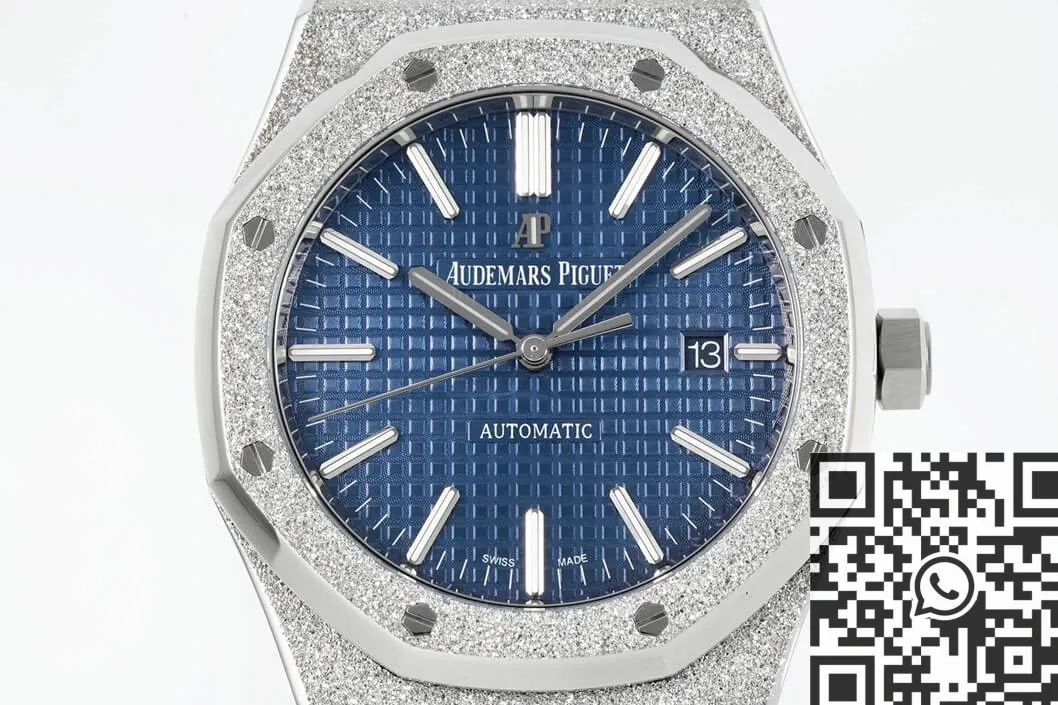 Audemars Piguet Royal Oak 15410BC.GG.1224BC.01 Frost Gold Watch ZF Factory ZipUp 2183