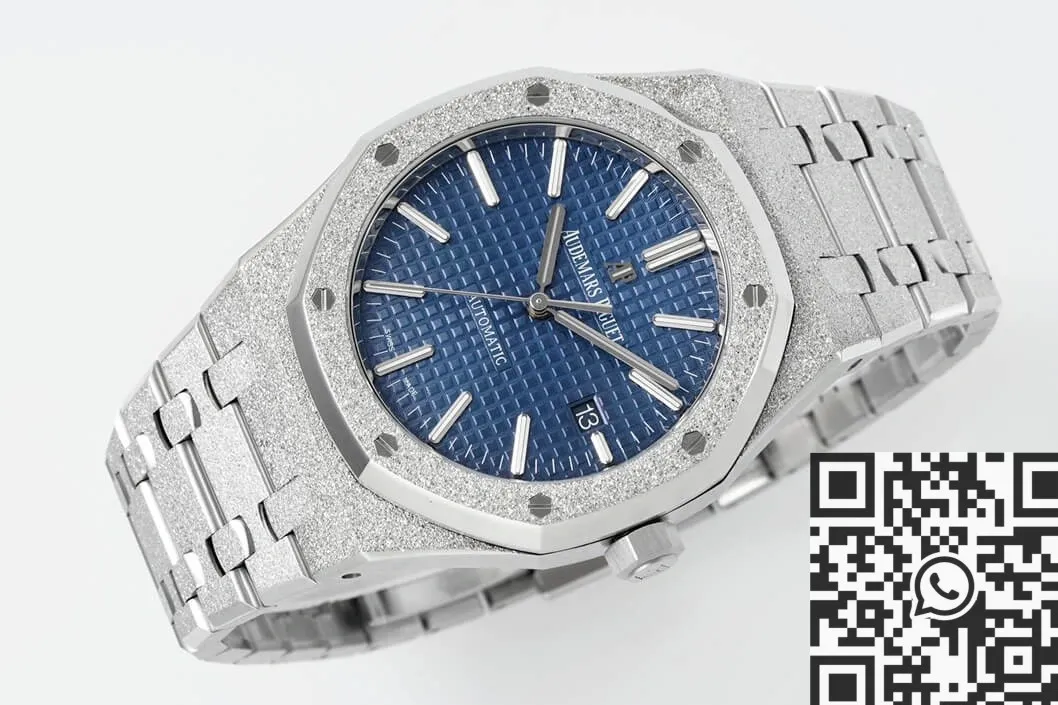 Audemars Piguet Royal Oak 15410BC.GG.1224BC.01 Frost Gold Watch ZF Factory ZipUp 2183