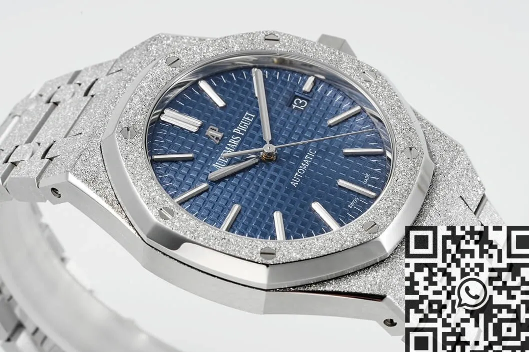 Audemars Piguet Royal Oak 15410BC.GG.1224BC.01 Frost Gold Watch ZF Factory ZipUp 2183