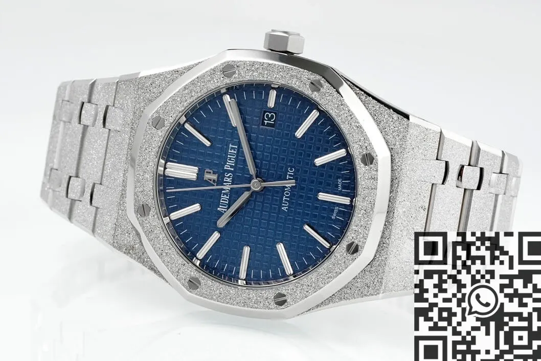 Audemars Piguet Royal Oak 15410BC.GG.1224BC.01 Frost Gold Watch ZF Factory ZipUp 2183