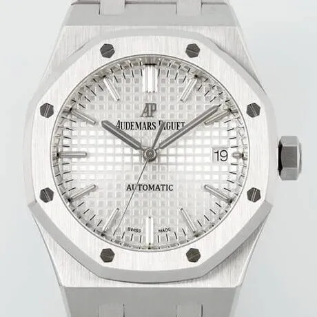 Audemars Piguet Royal Oak 15450ST.OO.1256ST.01 Silver Dial Watch ZF Factory ZeroBulk 2176