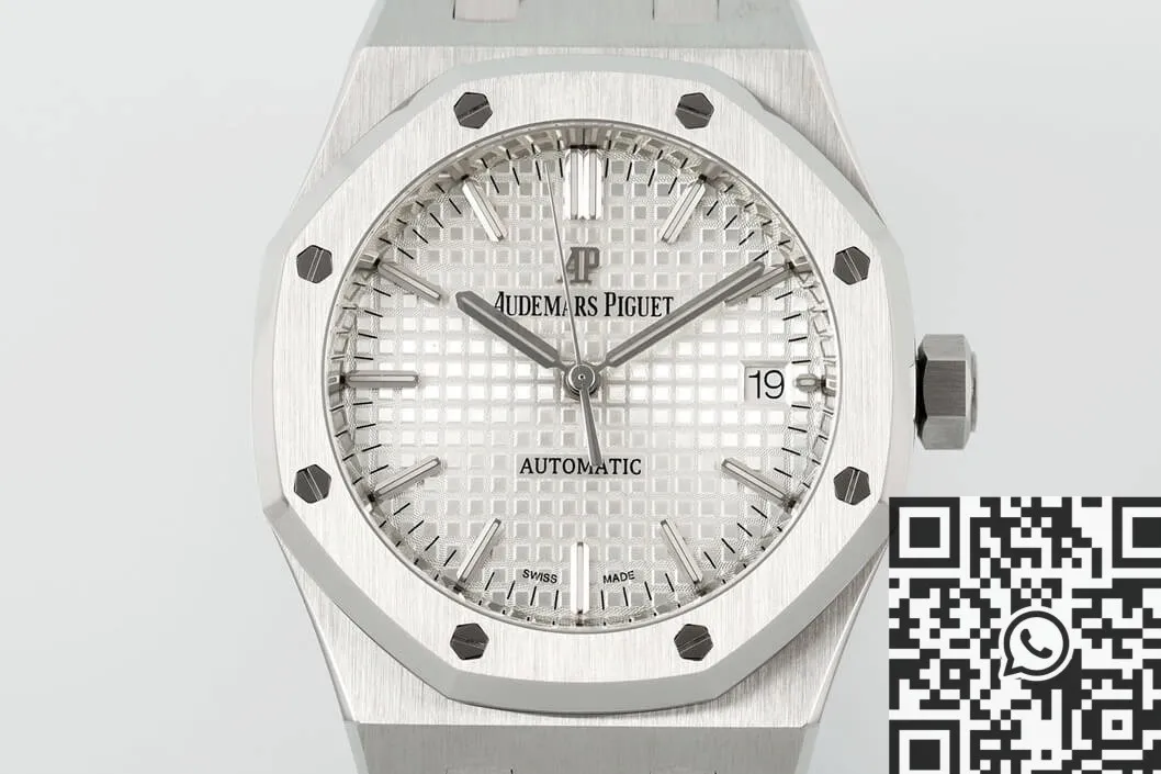 Audemars Piguet Royal Oak 15450ST.OO.1256ST.01 Silver Dial Watch ZF Factory ZeroBulk 2176