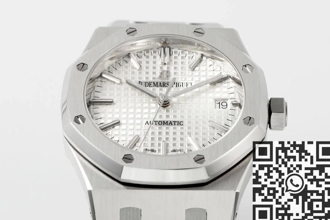 Audemars Piguet Royal Oak 15450ST.OO.1256ST.01 Silver Dial Watch ZF Factory ZeroBulk 2176