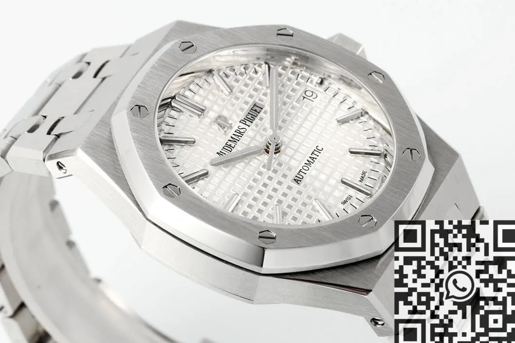 Audemars Piguet Royal Oak 15450ST.OO.1256ST.01 Silver Dial Watch ZF Factory ZeroBulk 2176