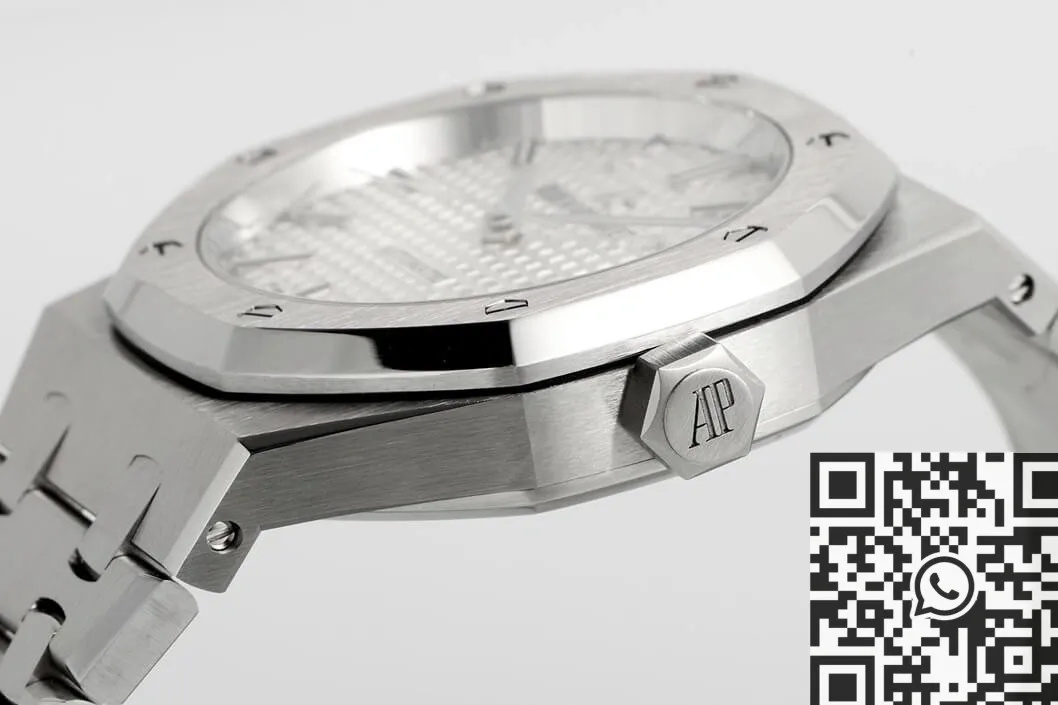Audemars Piguet Royal Oak 15450ST.OO.1256ST.01 Silver Dial Watch ZF Factory ZeroBulk 2176