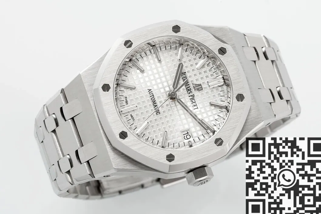 Audemars Piguet Royal Oak 15450ST.OO.1256ST.01 Silver Dial Watch ZF Factory ZeroBulk 2176
