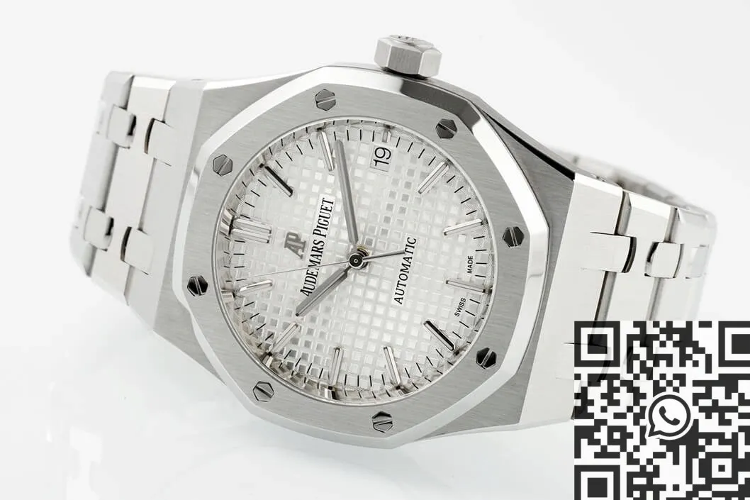 Audemars Piguet Royal Oak 15450ST.OO.1256ST.01 Silver Dial Watch ZF Factory ZeroBulk 2176
