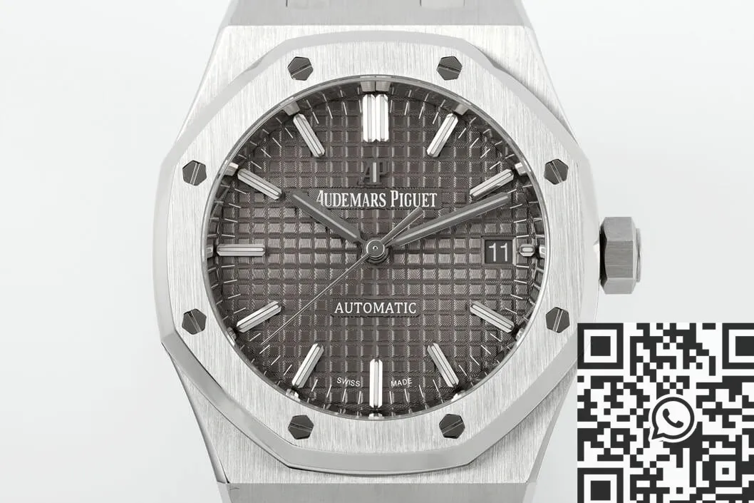 Audemars Piguet Royal Oak 15450ST.OO.1256ST.02 Gray Ruthenium Dial Watch ZF Factory Sporty 2178