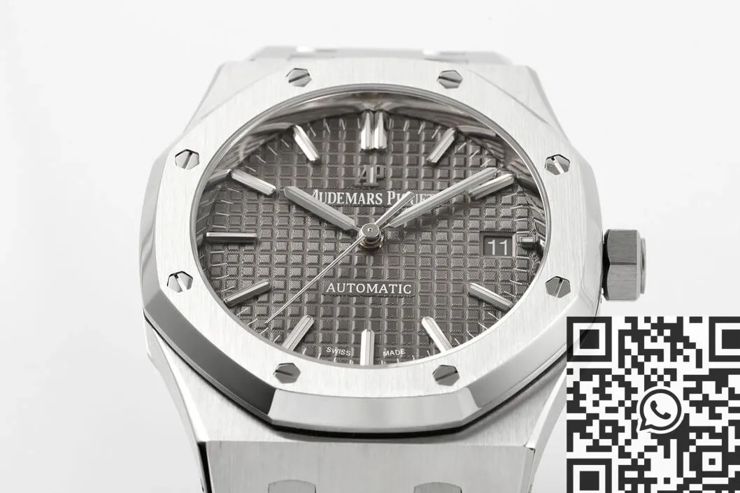 Audemars Piguet Royal Oak 15450ST.OO.1256ST.02 Gray Ruthenium Dial Watch ZF Factory Sporty 2178