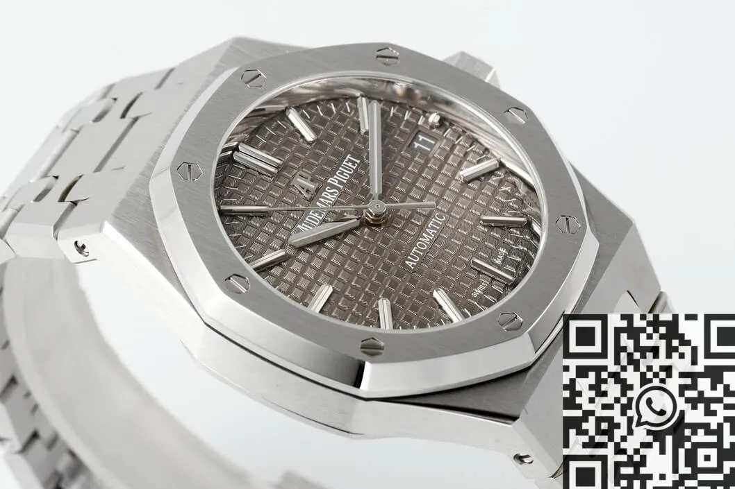 Audemars Piguet Royal Oak 15450ST.OO.1256ST.02 Gray Ruthenium Dial Watch ZF Factory Sporty 2178