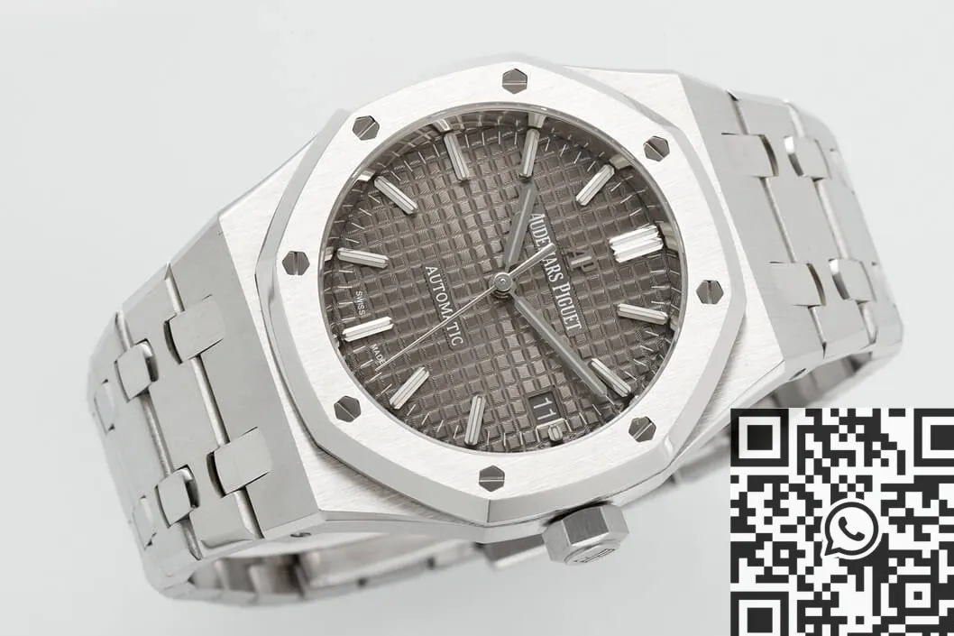 Audemars Piguet Royal Oak 15450ST.OO.1256ST.02 Gray Ruthenium Dial Watch ZF Factory Sporty 2178