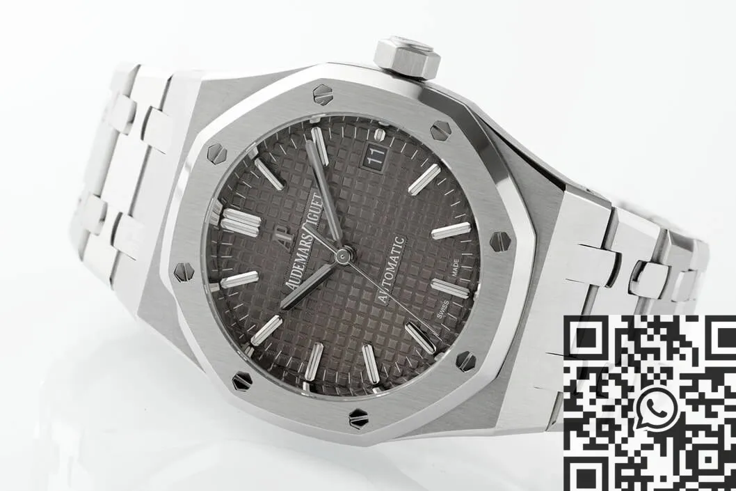 Audemars Piguet Royal Oak 15450ST.OO.1256ST.02 Gray Ruthenium Dial Watch ZF Factory Sporty 2178