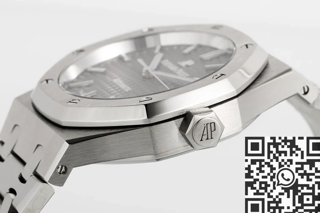 Audemars Piguet Royal Oak 15450ST.OO.1256ST.02 Gray Ruthenium Dial Watch ZF Factory Sporty 2178