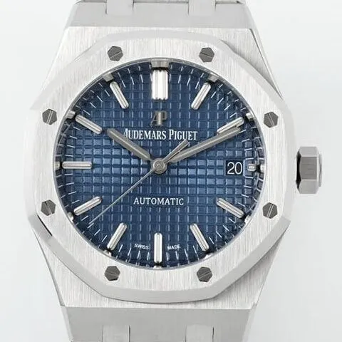 Audemars Piguet Royal Oak 15450ST.OO.1256ST.03 Blue Dial Watch ZF Factory Thermal 2173
