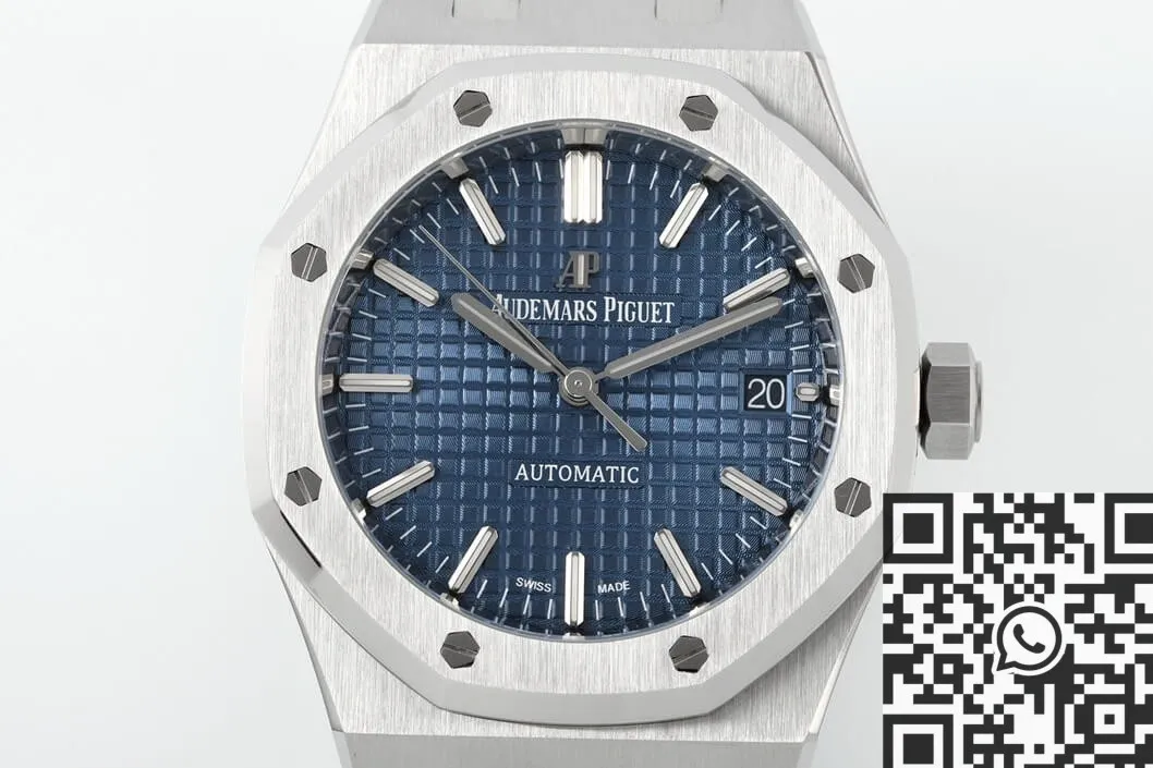 Audemars Piguet Royal Oak 15450ST.OO.1256ST.03 Blue Dial Watch ZF Factory Thermal 2173