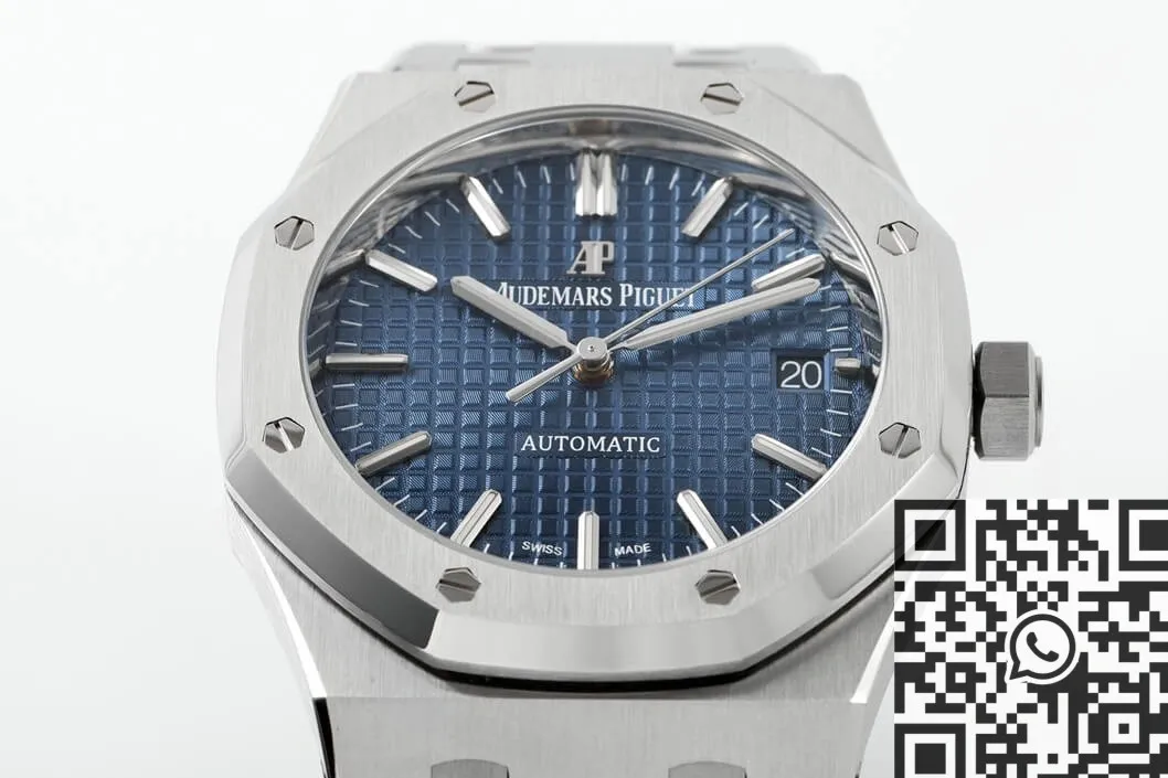 Audemars Piguet Royal Oak 15450ST.OO.1256ST.03 Blue Dial Watch ZF Factory Thermal 2173