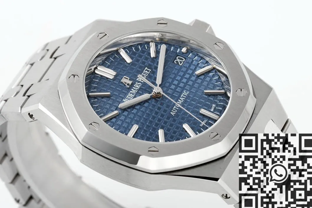 Audemars Piguet Royal Oak 15450ST.OO.1256ST.03 Blue Dial Watch ZF Factory Thermal 2173