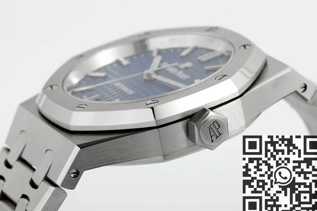 Audemars Piguet Royal Oak 15450ST.OO.1256ST.03 Blue Dial Watch ZF Factory Thermal 2173