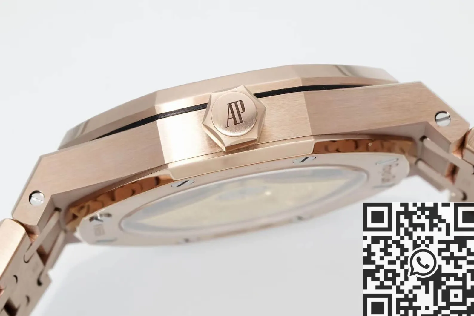 Audemars Piguet Royal Oak 15454OR.GG.1259OR.01 Silver White Dial Size 37mm APS Factory BestValue 1975