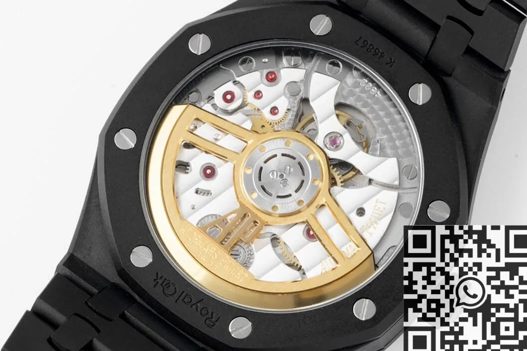 Audemars Piguet Royal Oak 15500 DLC Black Dial Watch ZF Factory Timeless 2174